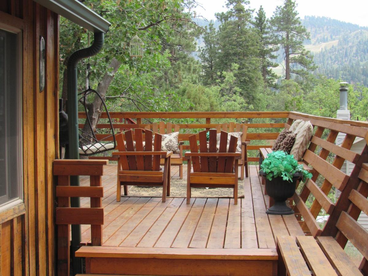 Hillside Hideaway -View Of Ski Slope From Charming Deck Big Bear Lake Exterior foto